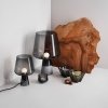 Iittala LEIMU Lampa Stołowa Szklana 24 cm / Szara