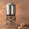 Alessi WATER TOWER Stalowy Pojemnik z Pokrywką / Cukiernica