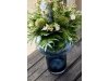 Lyngby Glass TUBE Wazon do Kwiatów 40 cm Granatowy