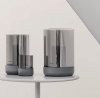Blomus CALMA Świecznik Tealight 9,5 cm Szary 2 Szt.