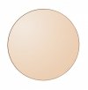 Aytm CIRCUM Lustro Ścienne Okrągłe 50 cm Amber - Tafla Amber