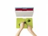 Joseph Joseph FOLIO Zestaw 4 Desek do Krojenia w Etui - Wersja M - + Nóż Elevate - Srebrny