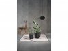 Villa Collection SCANDI Donica do Kwiatów - Zestaw 2 Donic Rattanowych - Czarny