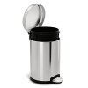 simplehuman Kosz na Śmieci Pedałowy 4,5 l / Srebrny Matowy