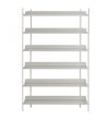 Muuto COMPILE Regał Modułowy Szary - Konfiguracja 4