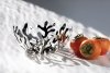 Alessi MEDITERRANEO Stalowy Kosz na Owoce 29 cm / Srebrny Połysk