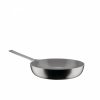 Alessi CONVIVO Patelnia Głęboka Stalowa 28 cm / Srebrna Matowa