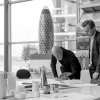 Stelton NORMAN FOSTER Młynek do Pieprzu - Ciemnoszary