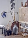 Bloomingville SANNA Drewniana Komoda z Rattanowym Frontem