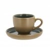 Bitz NORDIC Filiżanki ze Spodkiem do Kawy Espresso 70 ml Wood / Forest