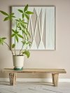 Bloomingville RIBER Ławka z Drewna z Recyklingu 102 cm / Naturalna