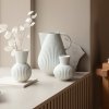 Lyngby Porcelain TURA Wazon do Kwiatów 18 cm Biały