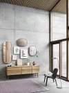 Muuto FRAMED Lustro Ścienne S - Ciemnozielone / Tafla Klasyczna