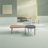 Eva Solo SAVOYE Okrągły Stolik Kawowy 60 cm (wys. 42 cm) Czarny / Blat Ciemny Dąb
