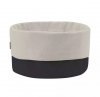 Stelton CLASSIC Bawełniany Chlebak - Pojemnik na Pieczywo - Czarno/Beżowy