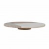 Bloomingville OLLY Drewniano Marmurowa Deska - Taca do Serwowania 30,5 cm
