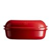 Emile Henry ARTISAN Ceramiczna Forma do Pieczenia Chleba 3,35 l Czerwona