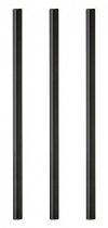 Lyngby Glass BAR Szklane Słomki do Napojów 14,5 cm 6 Szt. Czarne