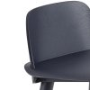 Muuto NERD Hoker - Krzesło Barowe 79 cm Granatowy Midnight Blue