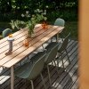 Muuto FIBER OUTDOOR Krzesło Ogrodowe - Zewnętrzne / Czarne