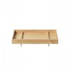 Blomus ABENTO Taca Drewniana - Organizer Łazienkowy 30 cm / Naturalna
