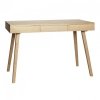 Hübsch TRIPPLE DESK Biurko z 3 Szufladami / Dębowe