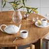 Georg Jensen BERNADOTTE Porcelanowy Kubek Termiczny / Czarki do Herbaty 200 ml 2 Szt. Biały