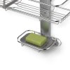 simplehuman BATH Regulowane Koszyki Prysznicowe - Wiszące