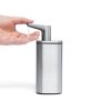 Simplehuman STEEL Stalowy Dozownik do Mydła w Płynie 473 ml Srebrny Matowy z Powłoką Antybakteryjną