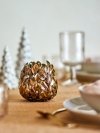 Bloomingville CHERINA Metalowy Świecznik Tealight / Odcień Mosiądzu