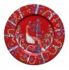 Iittala TAIKA Talerz Płaski 22 cm Czerwony