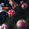 Alessi DELIGHT Bombka Choinkowa / Białe Kropki