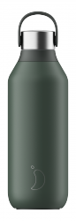 Chilly's SERIES 2 Stalowa Butelka Termiczna 500 ml Zielona