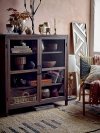 Bloomingville ABRIZ Świecznik Stołowy 64 cm / Czarny