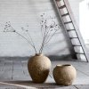 Muubs LUNA Wazon Dekoracyjny z Terakoty 40 cm / Beżowy