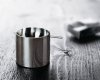 Stelton CYLINDA LINE Popielniczka Stalowa Zamykana 7,5 cm / Srebrna