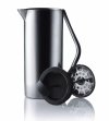 Menu COFFEE Stalowy Termiczny Zaparzacz Tłokowy do Kawy typ French Press 1 l / Srebrny Połysk