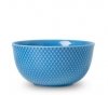 Lyngby Porcelain RHOMBE COLOR Miska 17,5 cm Niebieska