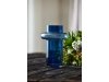 Lyngby Glass TUBE Wazon do Kwiatów 25 cm Granatowy