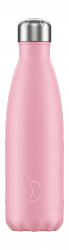 Chilly's PASTEL Stalowa Butelka Termiczna 500 ml Różowa