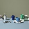 Lyngby Porcelain RHOMBE COLOR Kubek z Uchem 330 ml Zielony