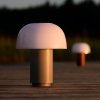 ZONE Denmark HARVEST MOON Bezprzewodowa Lampa LED / Szara