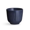 Kähler HAMMERSHØI Kubek bez Ucha 200 ml Granatowy