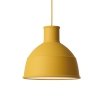 Muuto UNFOLD Lampa Silikonowa 32 cm Musztardowa