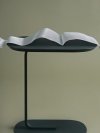 Muuto RELATE Stolik Pomocniczy - Boczny 73,5 cm Czarny / Blat Ciemny Dąb