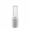 Alessi PLISSE Blender z Butelką do Koktajli ON THE GO / Biały