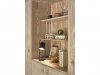Villa Collection LYNG Świecznik 28 cm Piaskowy