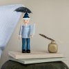 Kay Bojesen SANDMAN Figurka Drewniana / Chłopiec z Parasolem
