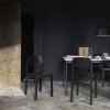 Muuto BASE Stół 190x85 cm Czarny - Blat Linoleum