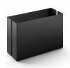 Zack POTES BLACK Pojemnik Łazienkowy 15 cm Czarny